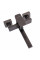 Смеситель для ванны Globus Lux Milano GLM-0102N-11-GRAPHITE