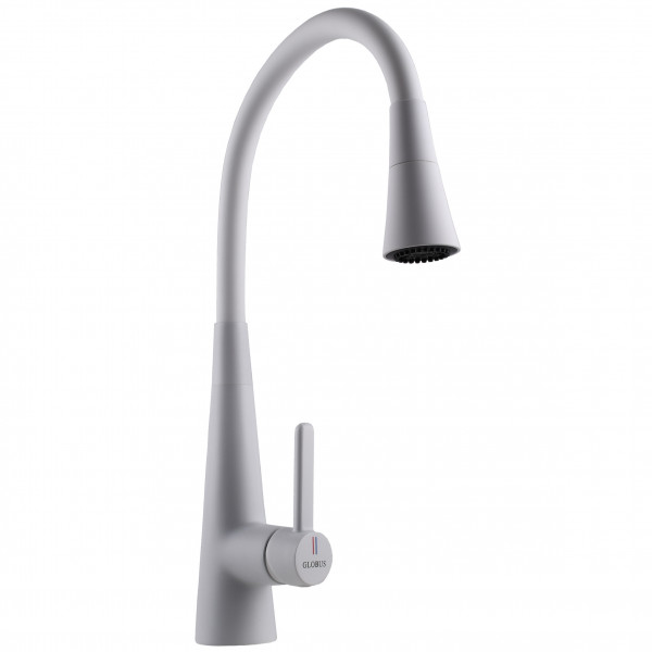 Змішувач для кухні Globus Lux LAZER Pro GLPR-203SM-WM