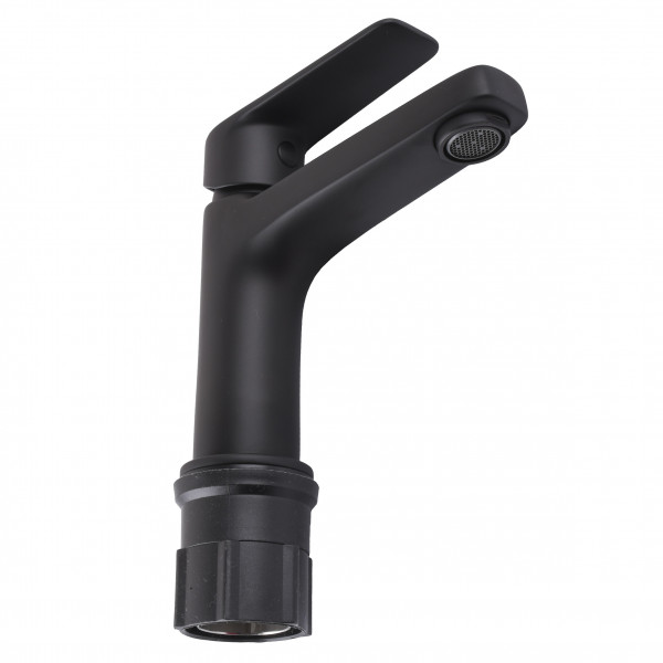 Смеситель для умывальника TOPAZ CAPRI TCA-15207-H44-BL картридж D25, H=140, шланги 45см
