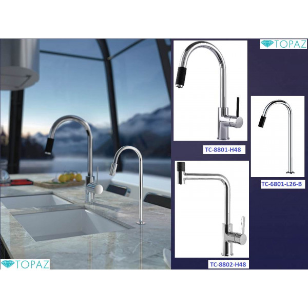 Кран для обратного Осмоса TOPAZ CORSICA TC-6801-L26-B