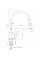 Смеситель для кухни TOPAZ LOFT TLF 8854-H39-GP-B01