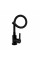 Змішувач для кухні Brinex Pure 015F3 з гнучким виливом   Black Matt BRIPUR015F3BLM