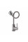 Смеситель для кухни Brinex Pure 015F41 с гибким изливом   Nickel BRIPUR015F41NKL