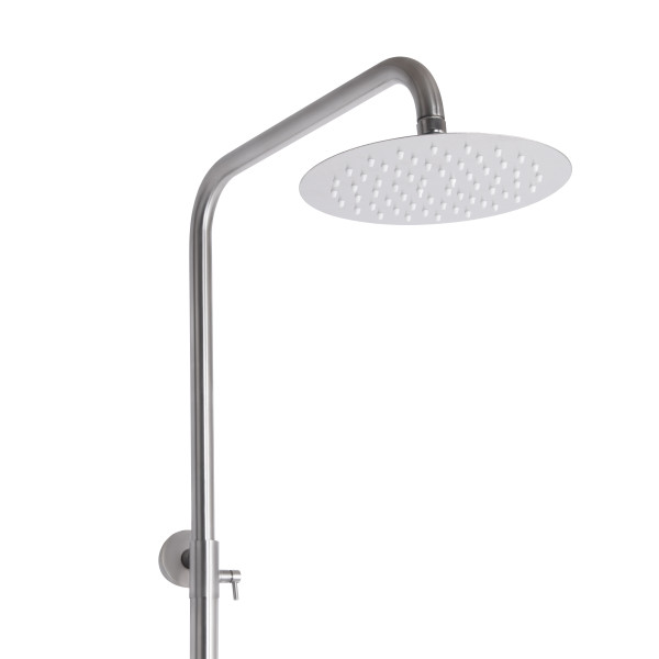 Душевая система универсальная Brinex Pure 1030 на 3 потребителя  Nickel BRIPUR1030NKL
