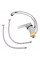 Смеситель для кухни Lidz Anny 008F (k40) LDANN008FCRM35123 Chrome