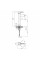 Смеситель для раковины Lidz Aria 001FH высокий (k35) LDARI001FHNKS34938 Nickel