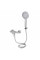 Смеситель для душа Lidz Aria 010 (с душевым гарнитуром) (k35) LDARI010NKS43361 Nickel