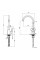 Смеситель для кухни Lidz Aria 015F (k35) LDARI015FGRE34950 Grey