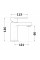 Смеситель для раковины Lidz Arrow 001 (k35) LDARR001CRM44955 Chrome