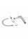 Змішувач латунний для раковини Lidz Astra 001FH високий (k35) LDAST001FHCRM48090 Chrome