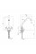 Смеситель для кухни Lidz Lamb 271F двухвентильный LDLAM271FCRM21889 Chrome