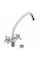 Смеситель для кухни Lidz Lamb 271F двухвентильный LDLAM271FCRM21889 Chrome