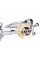 Смеситель для кухни Lidz Lamb 274F двухвентильный с гибким изливом LDLAM274FCRM35074 Chrome