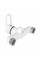 Смеситель для душа Lidz Latwa 010 (с душевым гарнитуром) (k40) LDLAT010WHI45426 White