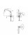 Смеситель для кухни Lidz Mars 008F (k40) LDMAR008FCRM34858 Chrome