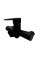 Смеситель для ванны Lidz Nicole 005 с поворотным изливом (c душевым гарнитуром) (k35) LDNIC005BLA45183 Black