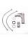 Смеситель для раковины Lidz Vida 001F (k35) LDVID001FNKS34954 Nickel
