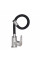 Смеситель для кухни Lidz Vida 015F3 с гибким изливом (k35) LDVID015F3BLA43358 Black