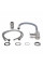 Смеситель для кухни Lidz Vida 015F3 с гибким изливом (k35) LDVID015F3GRE43356 Grey
