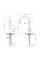 Смеситель для кухни Lidz Vida 015F (k35) LDVID015FNKS43355 Nickel