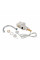 Проточный кран-водонагреватель кухонный для кухни Lidz Warm 056 LDWAR056WCR24984 White / Chrome