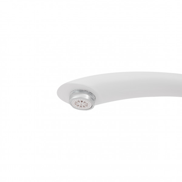 Проточный кран-водонагреватель кухонный для кухни Lidz Warm 057 LDWAR057WCR24983 White / Chrome