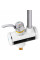 Проточный кран-водонагреватель кухонный для кухни Lidz Warm 058 LDWAR058WCR24985 White / Chrome