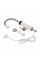 Проточный кран-водонагреватель кухонный для кухни Lidz Warm 059 LDWAR059WNK35878 White / Nickel