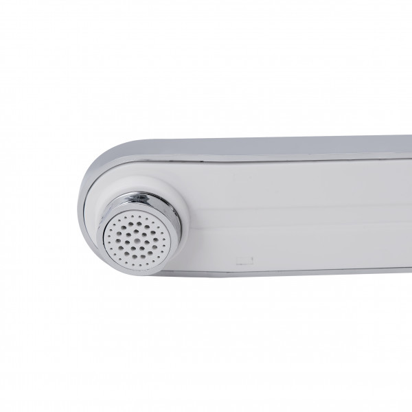 Проточный кран-водонагреватель кухонный для кухни Lidz Warm 061 LDWAR061WCR35431 White / Chrome