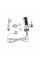 Проточный кран-водонагреватель кухонный для кухни Lidz Warm 061 LDWAR061WCR35431 White / Chrome