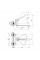 Смеситель для кухни локтевой Lidz Watt 009 настенный  (k35) LDWAT009CRM34862 Chrome