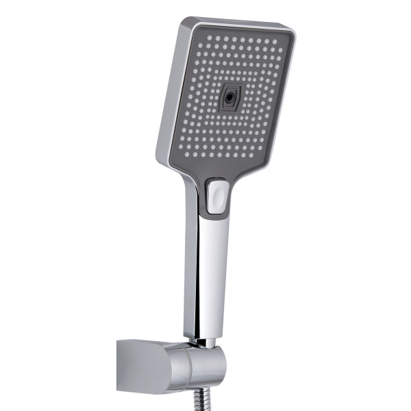 Смеситель для ванны Qtap Aries (c душевым гарнитуром) QTARI259CRM45559 Chrome