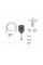 Смеситель для ванны Qtap Capricorn с душевым гарнитуром Chrome (k35) QTCAP3060102C48222