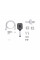 Смеситель для душа Qtap Capricorn с душевым гарнитуром Chrome (k35) QTCAP4060102C48221