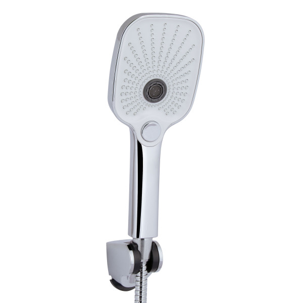 Смеситель для ванны Qtap Gemini (c душевым гарнитуром) QTGEM259CRM45681 Chrome