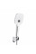 Смеситель для ванны Qtap Gemini (c душевым гарнитуром) QTGEM259CRW45683 Chrome/White