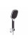 Смеситель для ванны Qtap Grand (c душевым гарнитуром) QTGRABCR006 Chrome/Black