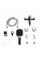 Смеситель для ванны Qtap Grand (c душевым гарнитуром) QTGRABCR006 Chrome/Black