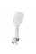 Смеситель для ванны Qtap Grand с поворотным изливом (c душевым гарнитуром) QTGRACRM005 Chrome