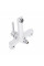 Смеситель для ванны Qtap Grand (c душевым гарнитуром) QTGRACRM006 Chrome