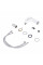 Смеситель для раковины Qtap Jay QTJAY270CRW45551 Chrome/White