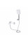 Смеситель для ванны Qtap Presto (c душевым гарнитуром) QTPRE259CRW45579 Chrome/White