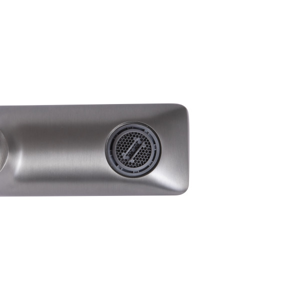 Смеситель для ванны Qtap Presto (c душевым гарнитуром) QTPRE259GRP45584 Graphite