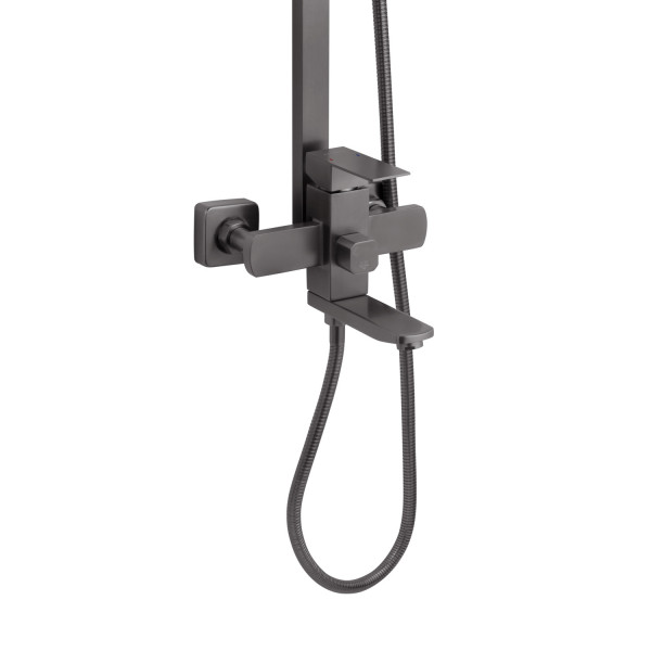 Душевая система Kroner KRP Edelstahl Kubus - PVD063