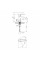 Смеситель для раковины Kroner KRM Elbe - N010