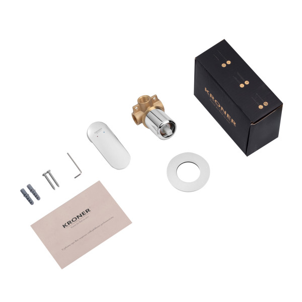 Смеситель скрытого монтажа для душа Kroner Element 211433-0101