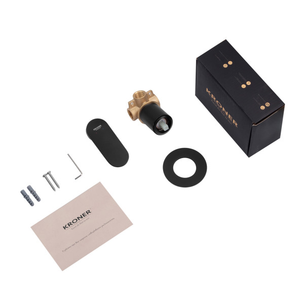 Смеситель скрытого монтажа для душа Kroner Element 211433-3801