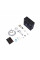Набор 3 в 1 душевая система Kroner Armada-W063 + смеситель Armada-W010 + смеситель Bidet-C082