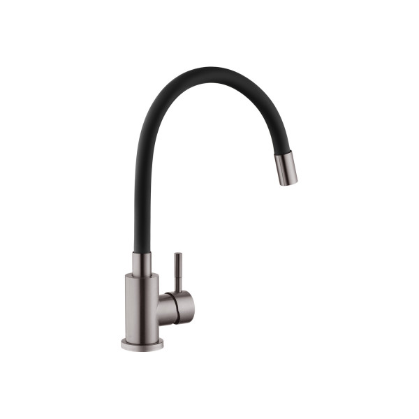 Смеситель для кухни Kroner KRP Edelstahl Klassisch - PVD035BLK