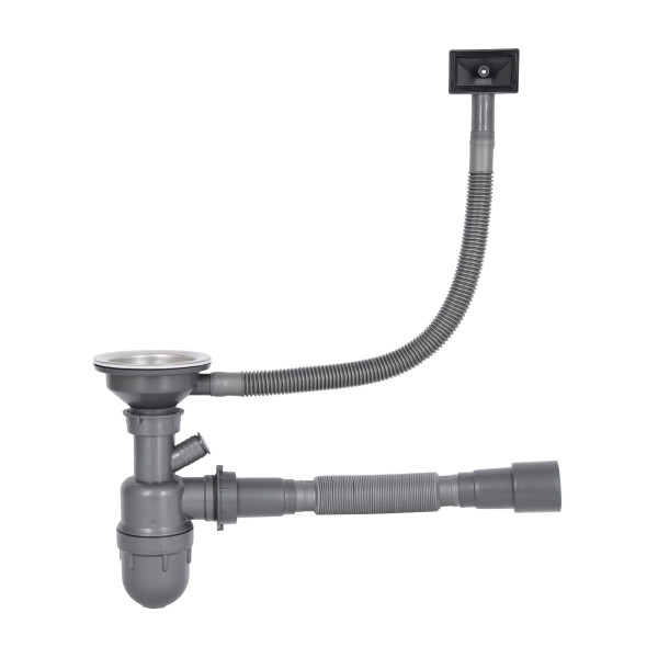 Кухонная мойка Brinex 490-A 0,6 мм Satin (BRIN490SAT06)